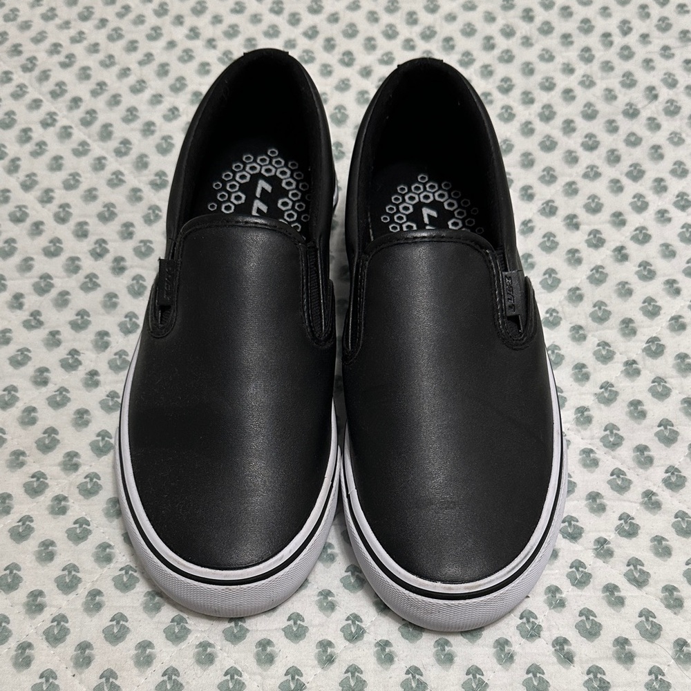 Lugz Black Slip-On Sneakers